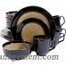 Mint Pantry Stoneware 16 Piece Dinnerware Set, Service for 4 MNTP1541